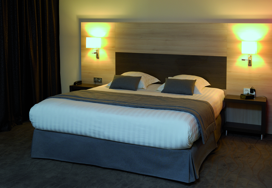 Kollektion Bettrahmenbezug, Bettläufer und passende Kissen 350 g/m² Prestige, für Hotellerie
