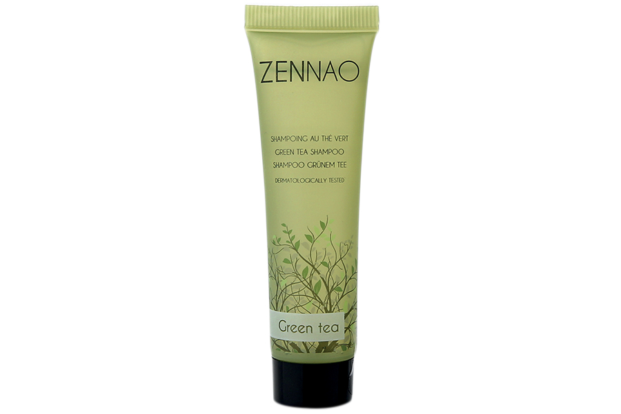 25 ml shampoo tube, green tea aroma