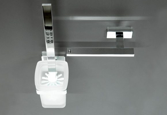 Toilet paper dispenser and roll holder